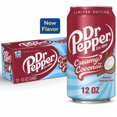 Dr Pepper Creamy Coconut Soda - Premium Choice