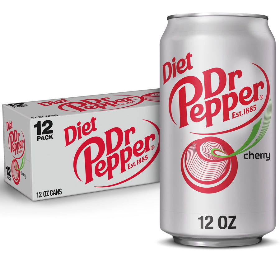 Diet Dr Pepper Cherry Soda - Essential Pack