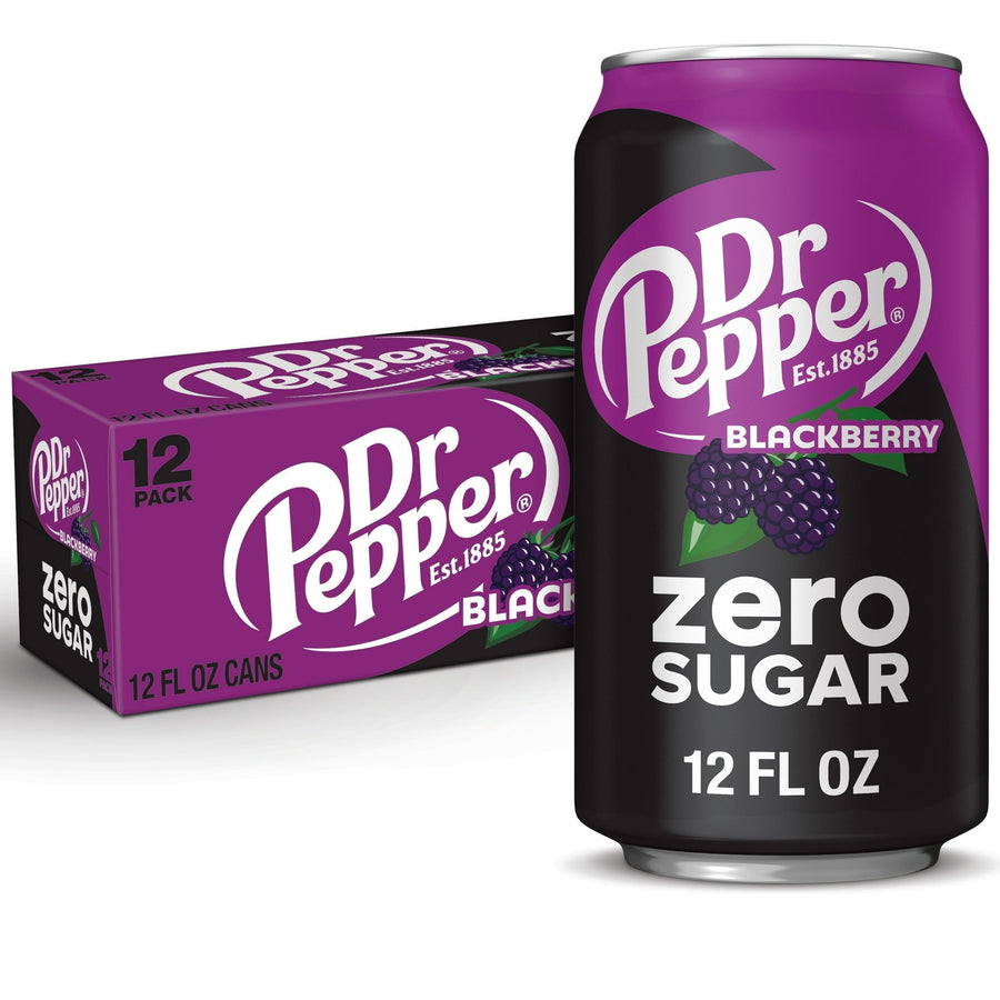 Dr Pepper Blackberry Zero Sugar Soda - Lite Choice
