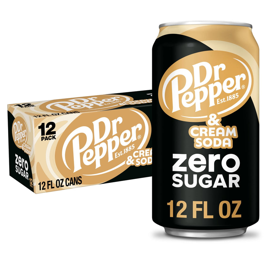 Dr Pepper & Cream Soda Zero Sugar - Essential Pick